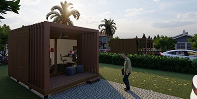 Escritórios Modulares Treehouse